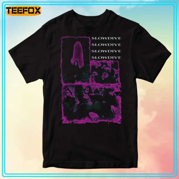 Slowdive Band Retro Vintage T Shirt