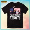 Trump Fight Fight Fight Unisex T Shirt