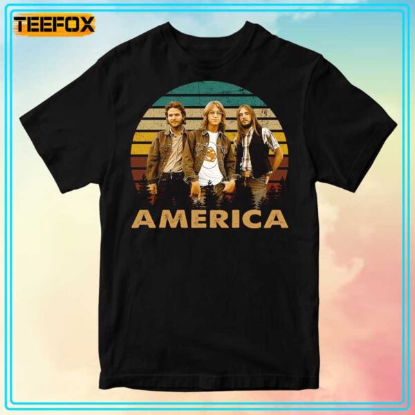 America Band Music Unisex T Shirt