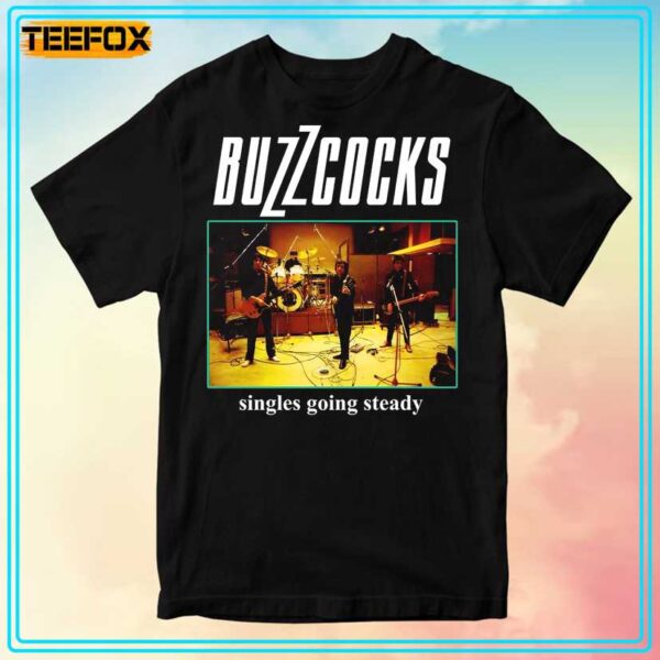 Buzzcocks Singles Going Steady Music T Shirt