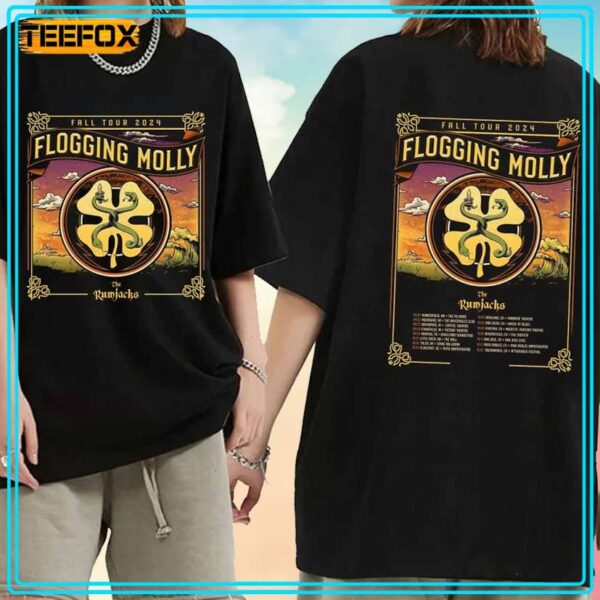 Flogging Molly Fall US Tour 2024 Unisex T Shirt