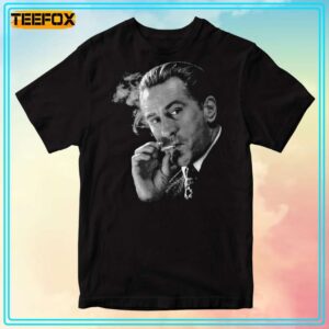 Goodfellas Jimmy Conway Robert De Niro Smoking T Shirt