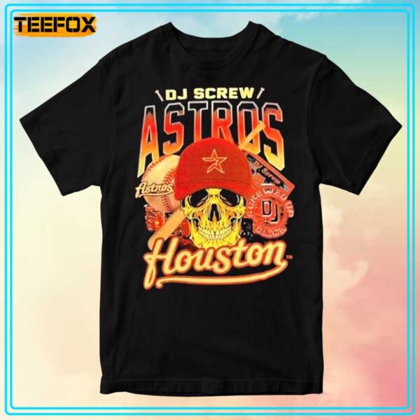 Houston Astros X Dj Screw 2024 Unisex T Shirt