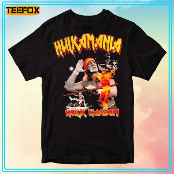 Hulk Hogan Hulkamania Retro T Shirt