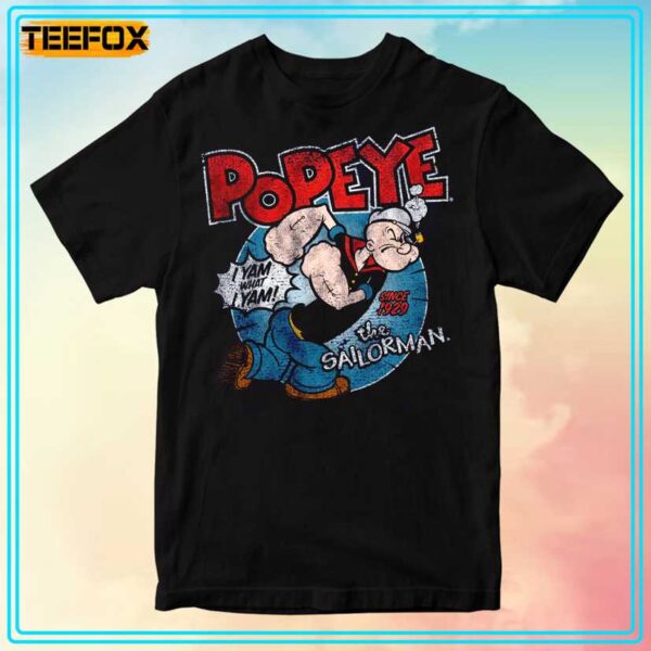 I Yam What I Yam Popeye Vintage T Shirt