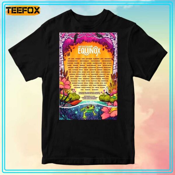 Infrasound Equinox 2024 Harmony Park Music Garden T Shirt