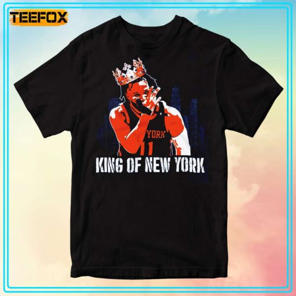 Jalen Brunson King of New York New York Knicks T Shirt