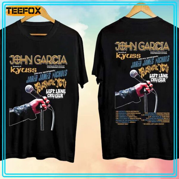 John Garcia Tour 2024 Concert T Shirt