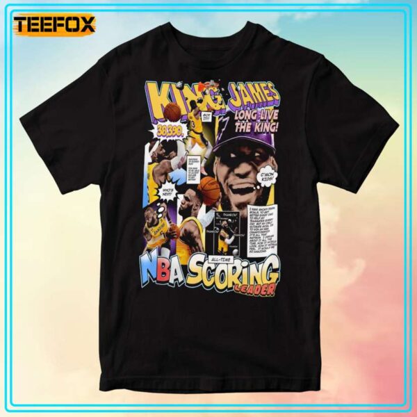 King of Scoring Lebron James Unisex T Shirt