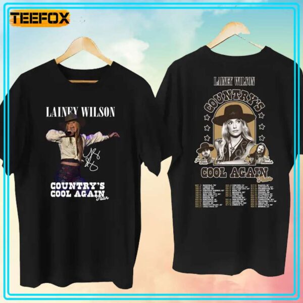 Lainey Wilson Countrys Cool Again Tour 2024 T Shirt