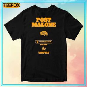 Post Malone F1 Trillion Tour 2024 Unisex T Shirt