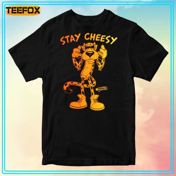 Stay Cheesy Gradient Cheetos Unisex T Shirt