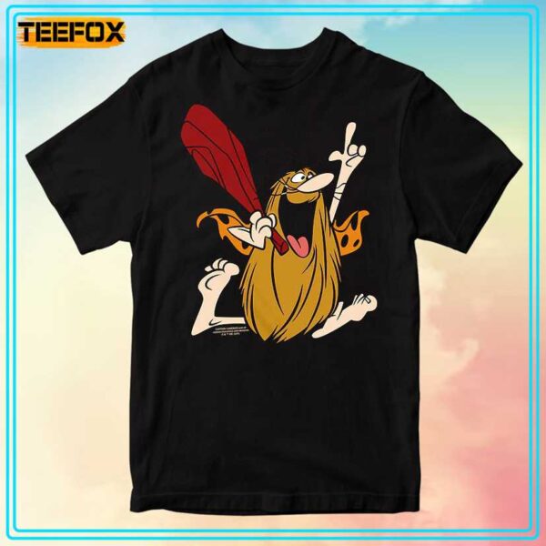 Superhero Pose Captain Caveman Unisex T Shirt