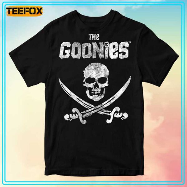 The Goonies Skull Crossed Swords T Shirt