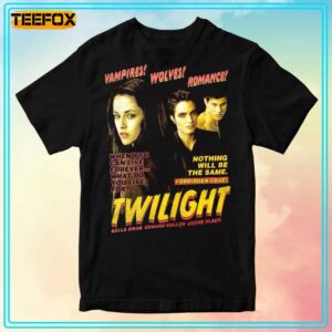 Twilight Saga Vampire Wolf Romance T Shirt