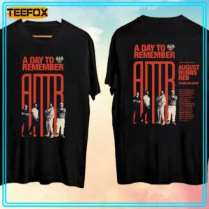 A Day To Remember Fall Tour 2024 ADTR Band T Shirt