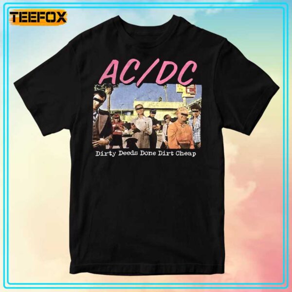 ACDC Dirty Deeds Done Dirt Cheap 2003 Artimonde T Shirt