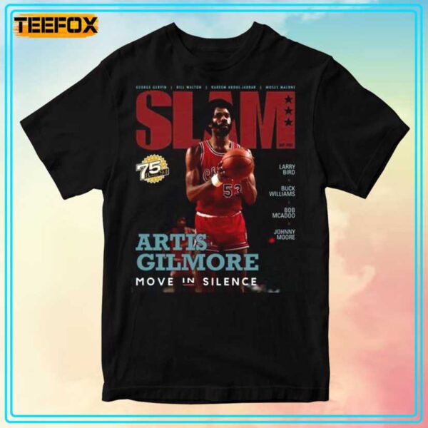 Artis Gilmore Chicago Bulls NBA Slam Cover T Shirt