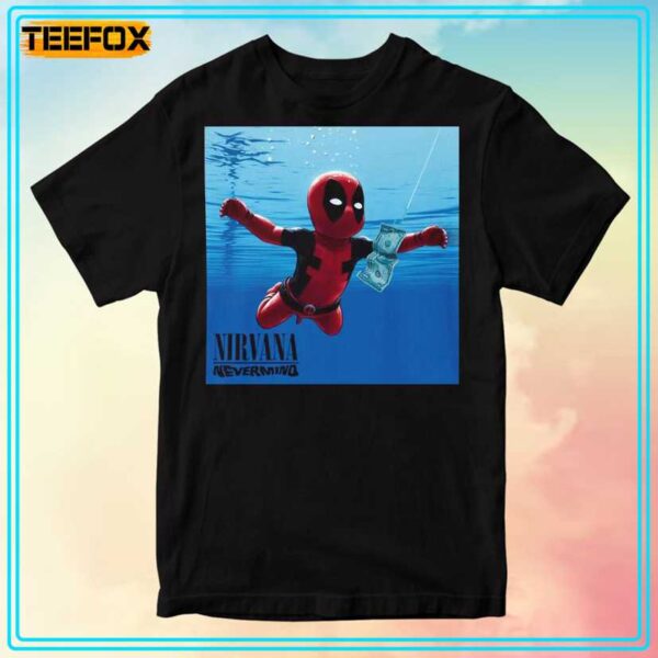 Baby Deadpool Nirvana Version T Shirt