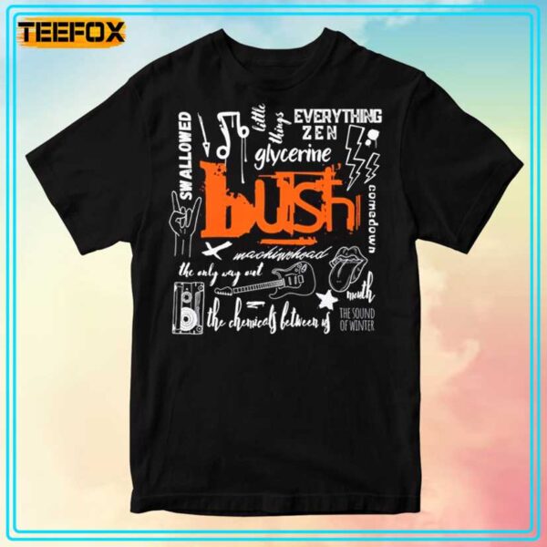 Bush Band Rock Music T Shirt