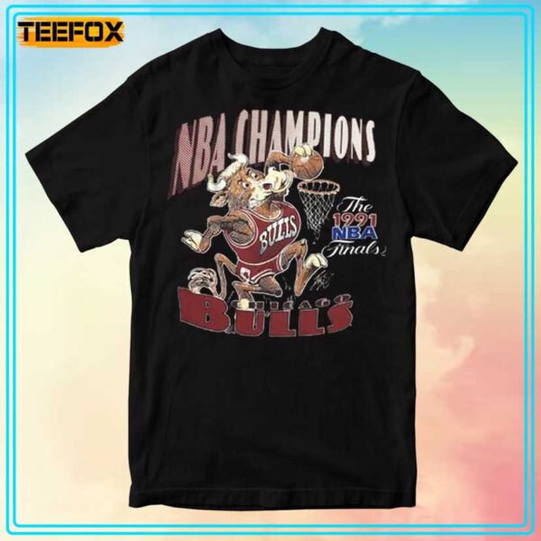 Chicago Bulls 1991 NBA Champions Vintage T Shirt