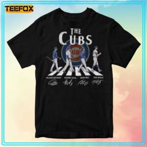 Chicago Cubs Abbey Road Signatures T Shirt