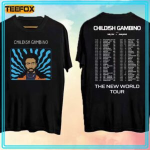 Childish Gambino The New World Tour 2024 Unisex T Shirt