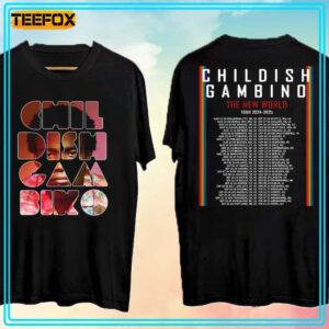 Childish Gambino World Tour 2024 Concert Unisex T Shirt