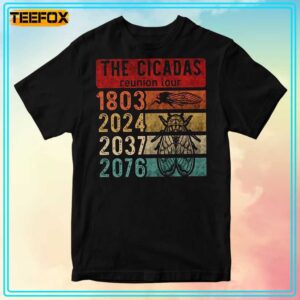 Cicada Reunion Summer Tour 2024 Vintage T Shirt