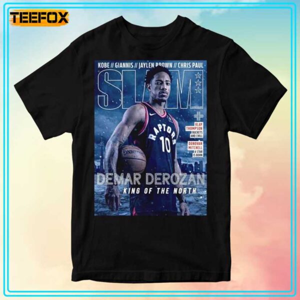 DeMar DeRozan Toronto Raptors NBA Slam Cover T Shirt