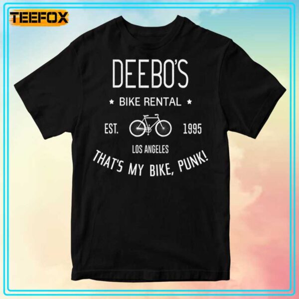 Deebos Bike Rental Thats My Bike Punk Quotes T Shirt