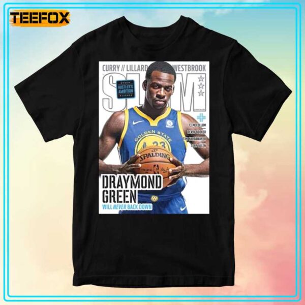 Draymond Green Golden State Warriors NBA Slam Cover T Shirt