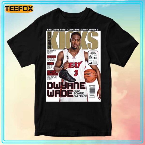 Dwayne Heat Miami Heat NBA Slam Kicks Cover T Shirt