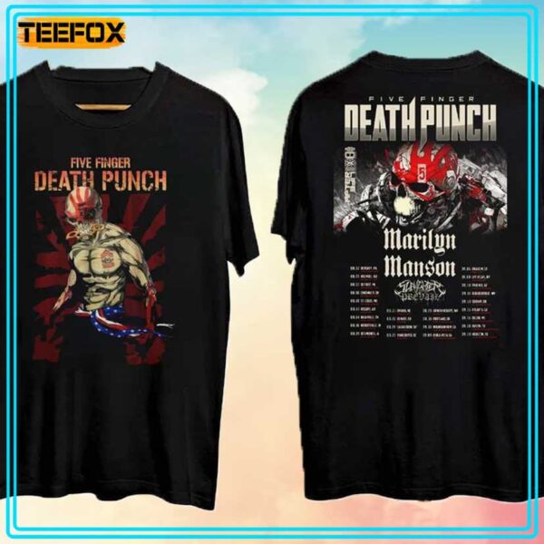 Five Finger Death Punch Tour 2024 Unisex T Shirt