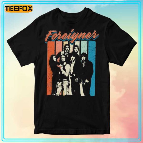 Foreigner Rock Band Vintage T Shirt