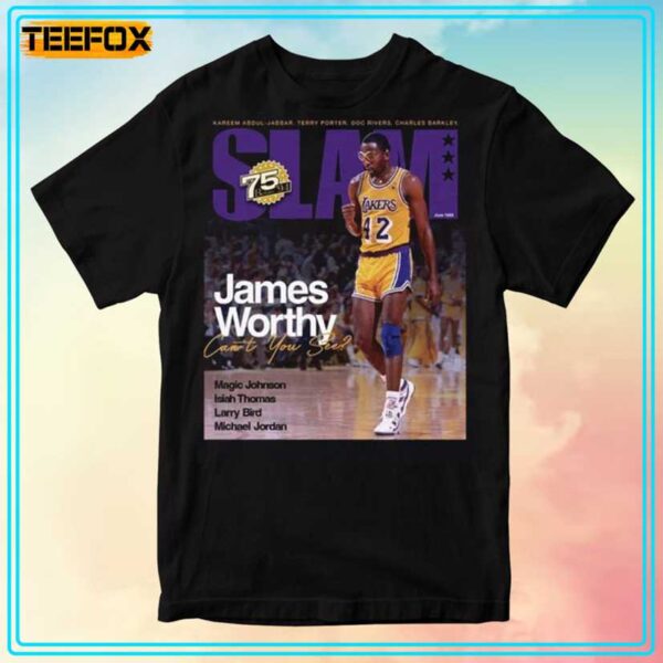 James Worthy NBA Slam Cover Unisex T Shirt