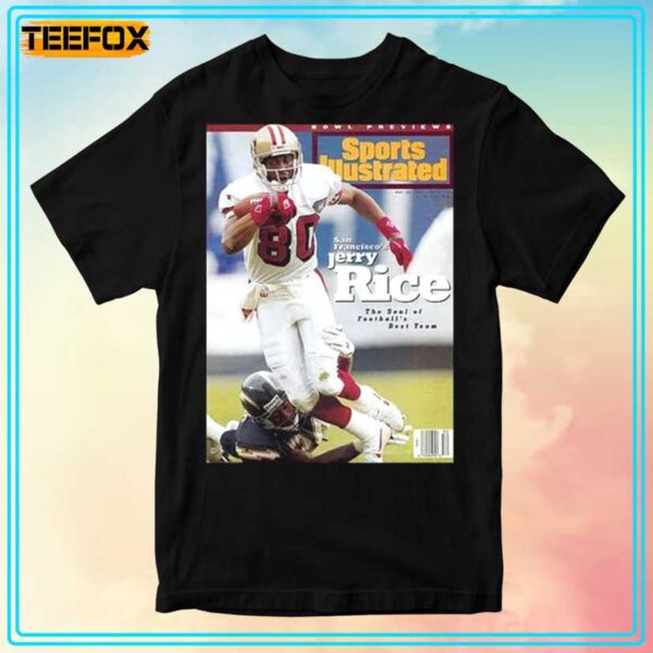 Jerry Rice San Francisco 49ers NFL Sports Illustrated T Shirt