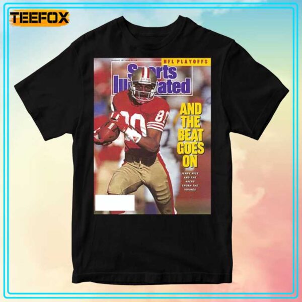 Jerry Rice San Francisco 49ers Sports Illustrated T Shirt