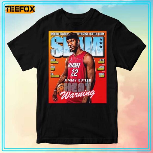 Jimmy Butler Miami Heat NBA Slam Cover Unisex T Shirt 1726303781