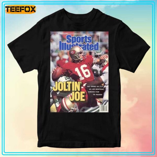 Joe Montana NFL Sports Illustrated T Shirt