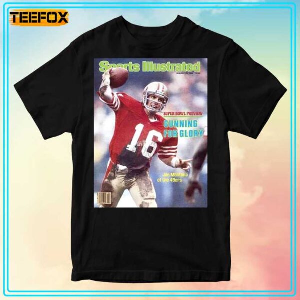 Joe Montana San Francisco 49ers NFL Sports Illustrated T Shirt