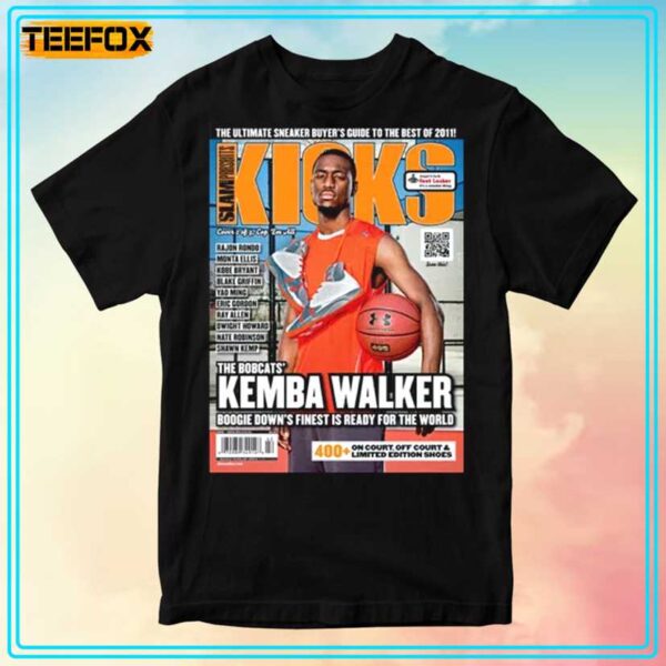 Kemba Walker Charlotte Hornets NBA Slam Kicks Cover T Shirt