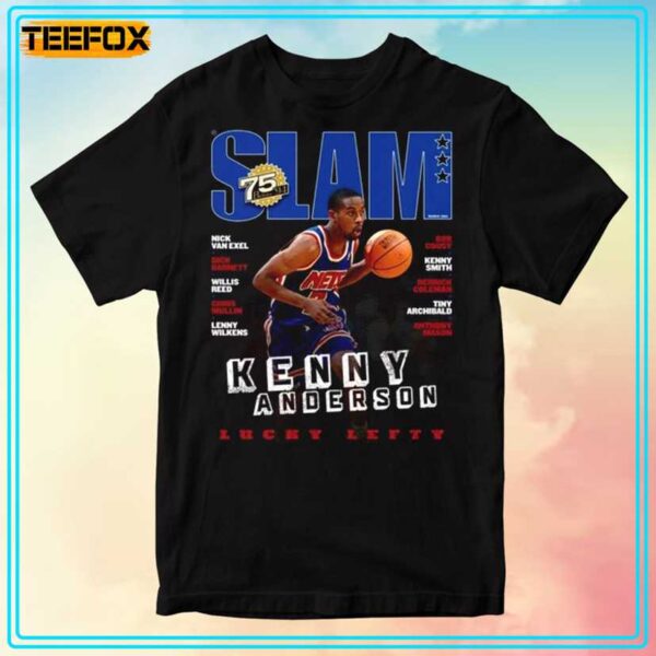 Kenny Anderson New York Nets NBA Slam Cover Unisex T Shirt