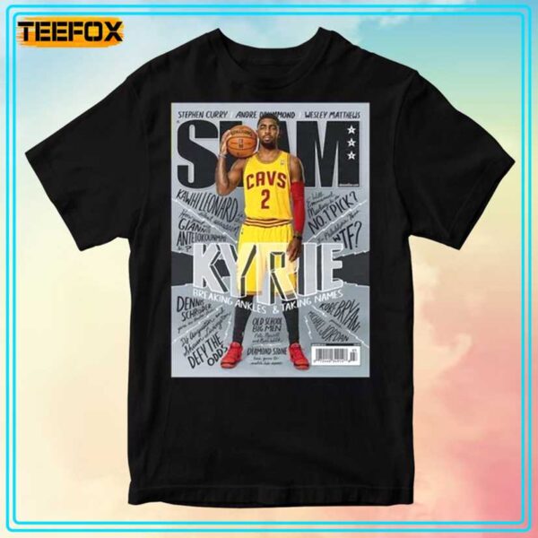 Kyrie Irving Cleveland Cavaliers NBA SLAM Cover T Shirt