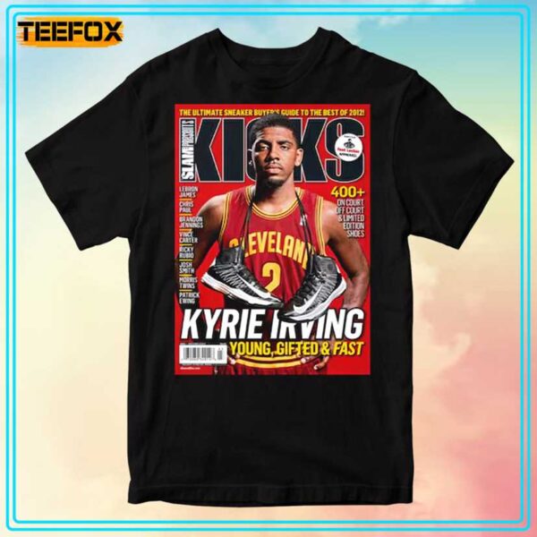 Kyrie Irving Cleveland Cavaliers NBA Slam Kicks Cover Unisex T Shirt