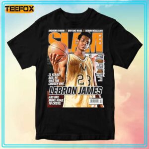 LeBron James Chosen One Slam Cover NBA T Shirt