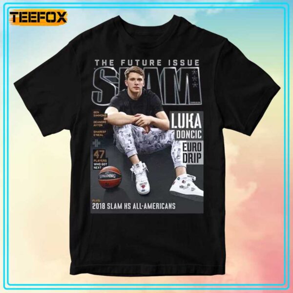 Luka Doncic Dallas Mavericks NBA Slam Cover T Shirt