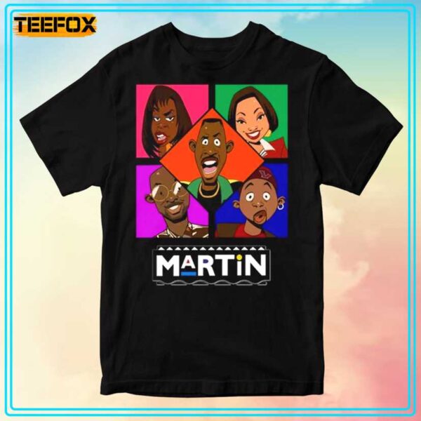 Martin TV Show Cartoon Logo T Shirt