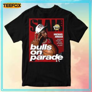 Michael Jordan Chicago Bulls NBA Slam Cover Unisex T Shirt