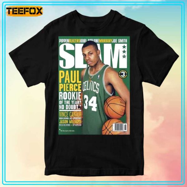 Paul Pierce Boston Celtics NBA Slam Cover T Shirt